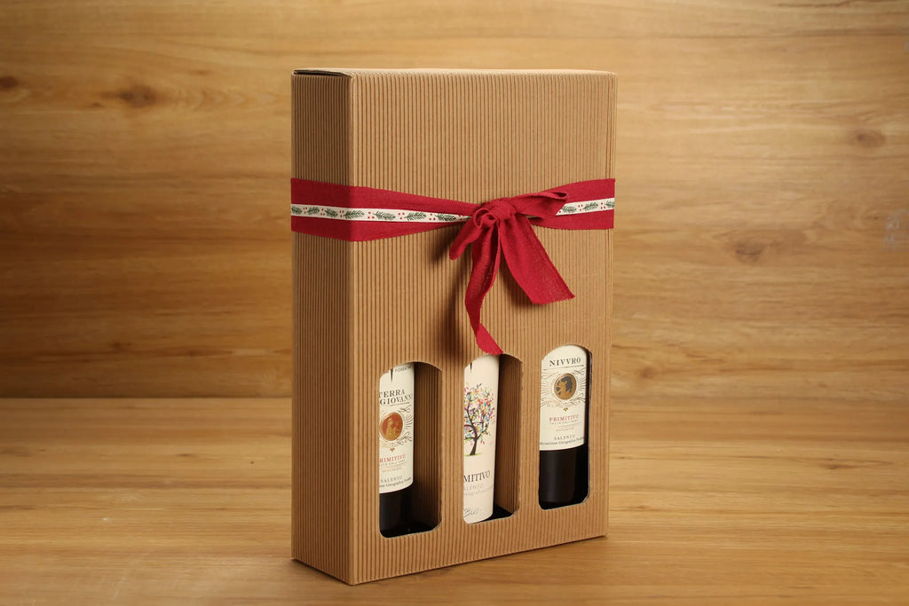 Geschenkbox "Wein Trio rot"