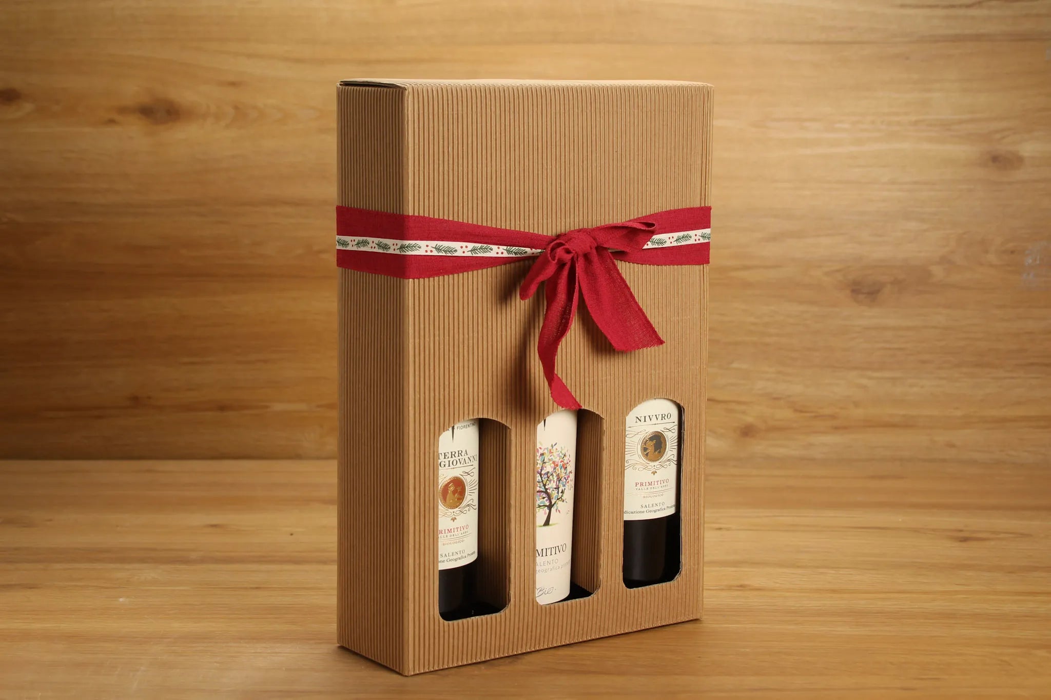 Geschenkbox "Wein Trio rot"